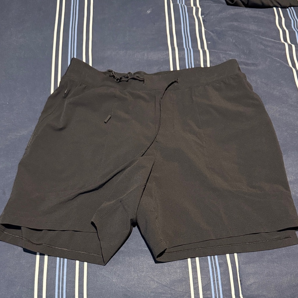 Lululemon Lined Black Shorts